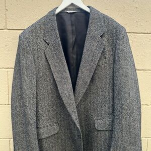 Courtenay Charcoal Herringbone Blazer